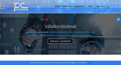 Desktop Screenshot of pcvilag.hu